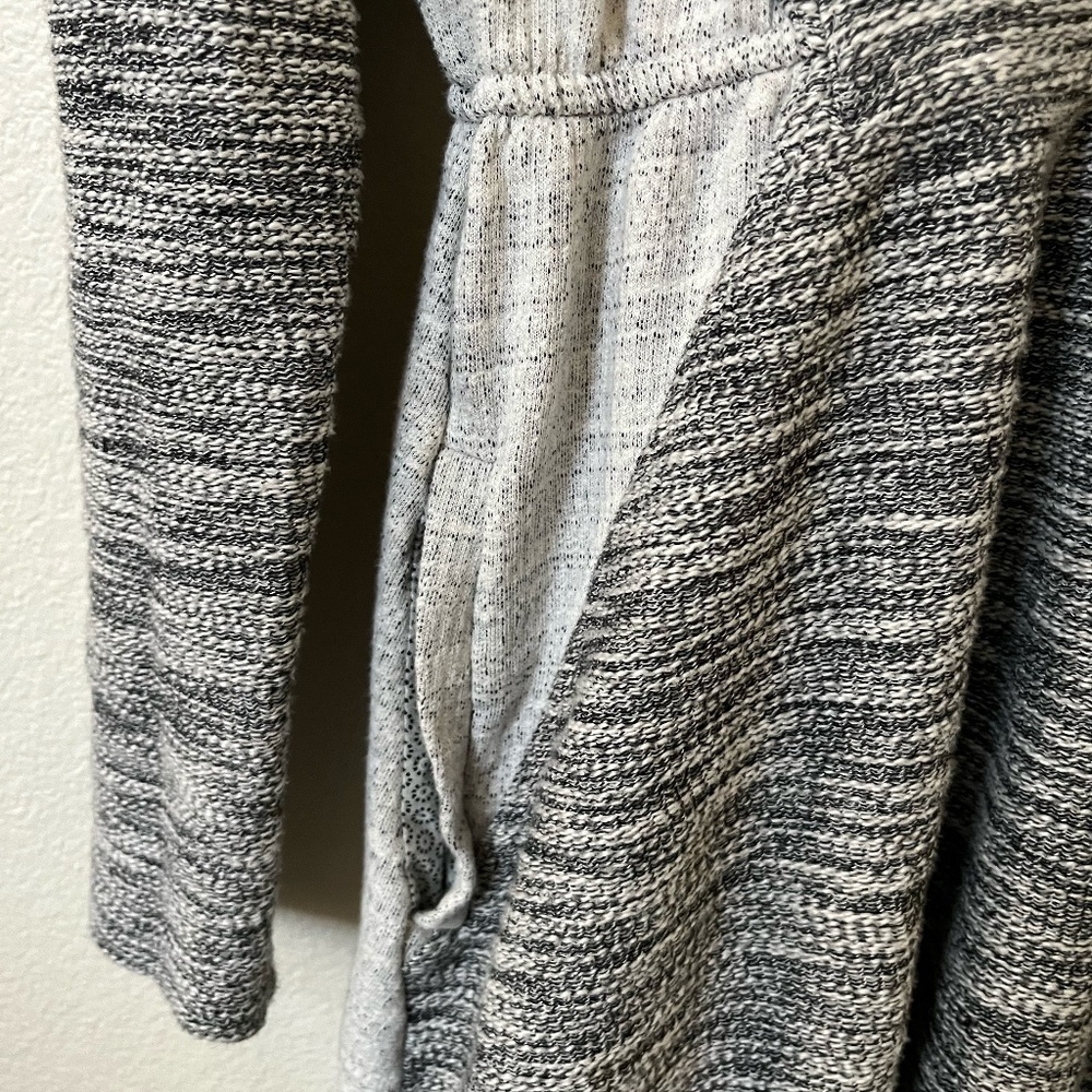 ANTHROPOLOGIE | SATURDAY/SUNDAY | Grey Sweater Knit Color-block Dress | Size S - Picture 5 of 10